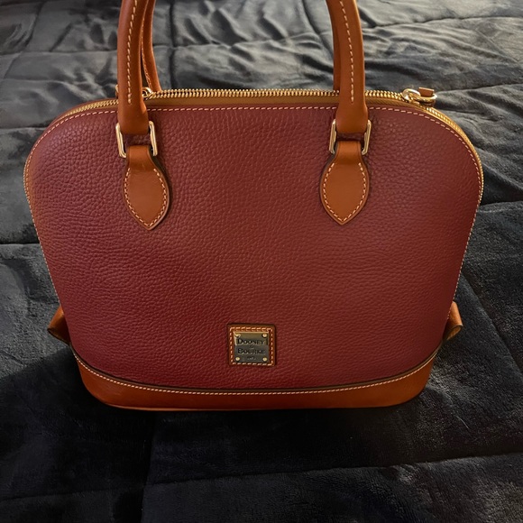Dooney & Bourke Handbags - Dooney and Bourke pebble grain leather in burgundy